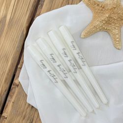 شمع کلاسیک Happy birthday