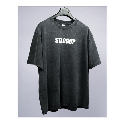 تیشرت وارداتی باکسی طرح STACGUP سنگشور