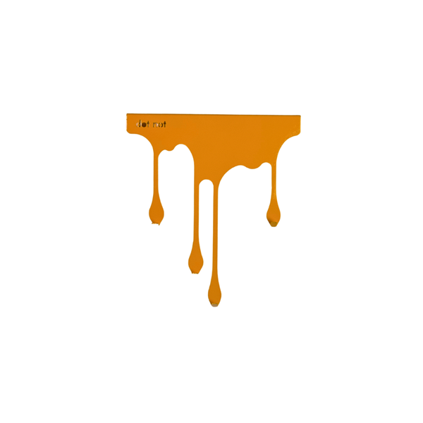 آویز لباس متوسط زرد drop iron