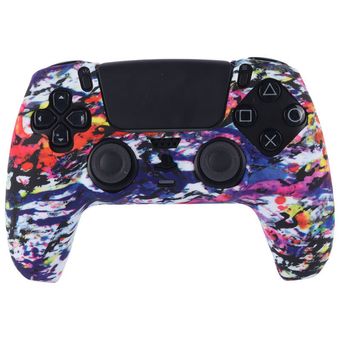 روکش دسته بازی PS5 طرح آبرنگی کد 13