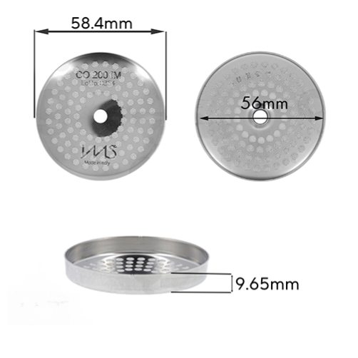 شاور اسکرین IMS سری کامپتیشن CO200IM برای اسپرسوساز کنتی | اورجینال ایتالیا