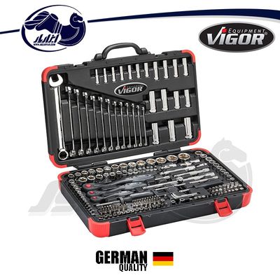 جعبه بکس پرپارچه ویگور مدل V3277N مجموعه 212 عددی