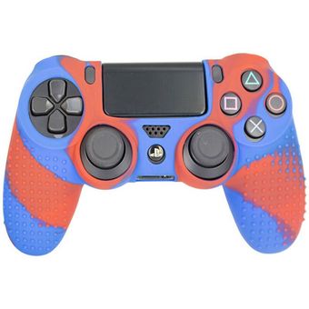 روکش دسته بازی PS4 قرمز آبی