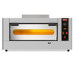 فر پیتزا گازی صندوقی SGS مدل PO6G با سنگ نسوز ایتالیایی | ظرفیت 6 پیتزا 30 سانتی