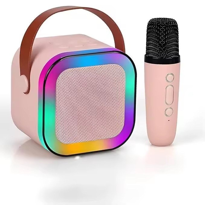 اسپیکر قابل حمل SinGe مدل ZQS-K12S با 2 میکروفون بی‌سیم