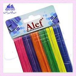 چوب بستنی باریک رنگی ( الف )