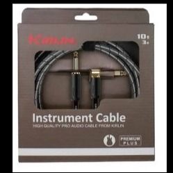KIRLIN CABLE IWB-202 BFGL/6M (1/4 MONO STRAGHT-ANGLE)