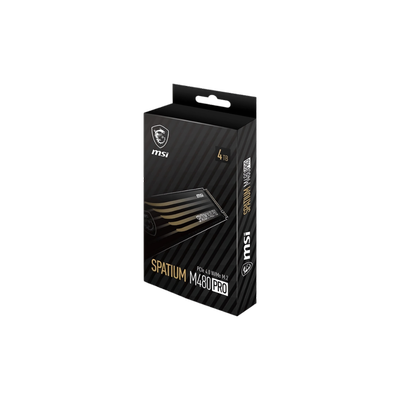 اس اس دی اینترنال MSI SPATIUM M480 PRO PCIe® 4.0 NVMe™ 4TB