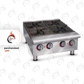 اجاق گاز رومیزی4 شعله استیل
