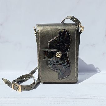 کیف کراس‌بادی چرم مدل ماهور2 (نیوفیس)