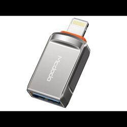 مبدل اوتی‌جی آیفون یواس‌بی به لایتنینگ مک‌دودو MCDODO OTG USB-A 3.0 To Lightning Mini OTG Adapter OT-8600