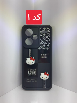 کاور محافظ طرح دار برجسته Solid برای گوشی شیائومی Redmi Note 13 pro plus