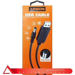 کابل تبدیل USB به DC آرسون مدل AN-H4G طول 1 متر
