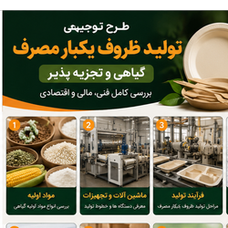 طرح توجیهی تولید ظروف یکبار مصرف