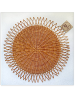 دیوارکوب ستاره‌ای حصیری استودیو راح