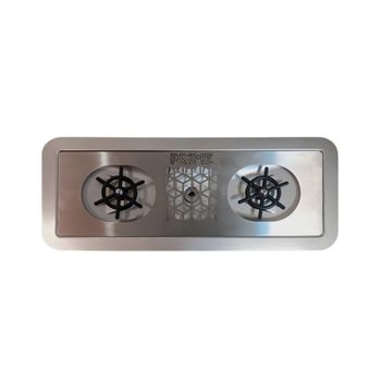 پیچرشور استیل پرایم سایز بزرگ مدل Silver – شست‌وشوی سریع پیچر و کاپ با بدنه استیل ضدزنگ و نازل فشارقوی مناسب کافه‌های پرتردد