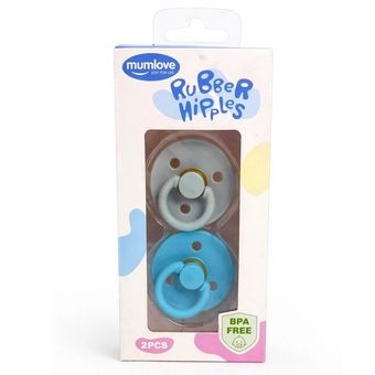 پستونک Rubber Hipples برند Mumlove