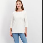 تیشرت نخ پنبه آستین سه ربع