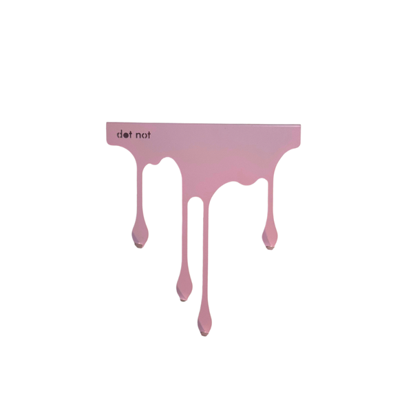 آویز لباس متوسط صورتی drop iron