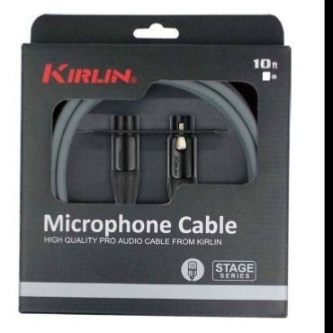 KIRLIN CABLE MPQ-220 BEG/3M (XLR MALE - XLR FEMAIL)