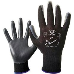 دستکش کف طوسی - استاد