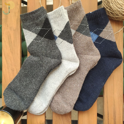 جوراب نیم ساق حوله ای مردانه طرح اسکاچ برند وارداتی