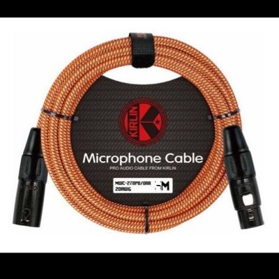 KIRLIN CABLE MWC-270PB/3M (XLR MALE - XLR FEMAIL)