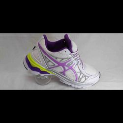 کتونی اسیکس سفید بنفش کد154