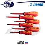 پیچ گوشتی ستاره ای عایق برق یونیور مدل 621CS6VDE-TBI بسته 6 عددی