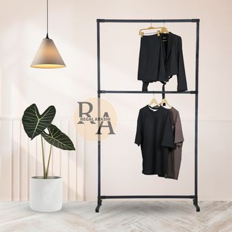 رگال فلزی ساده دوطبقه مدل R02
