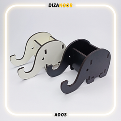 جا مدادی و استند موبایل طرح فیل دیزانور کد A003