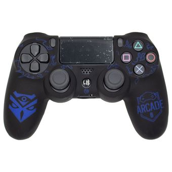 روکش دسته بازی PS4 طرح Tom Clancy مشکی آبی کد 1