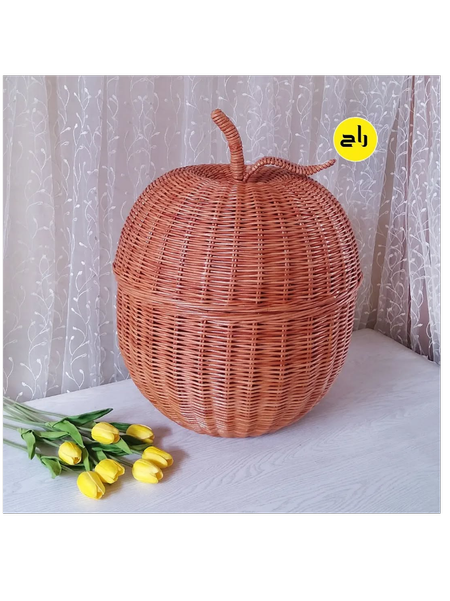 سبد سیب حصیری استودیو راح