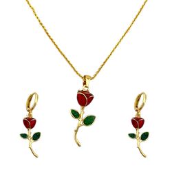 نیم ست زنانه مدل گل رز کد M4323