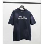 تیشرت وارداتی گرم بالا سرمه‌ای طرح BOY