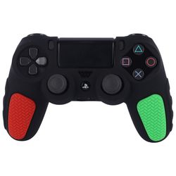 روکش دسته بازی PS4 استوپ دار مشکی (سبز قرمز)