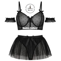 ✨ ست دامنی فانتزی ویکتوریا ✨ کد 8006