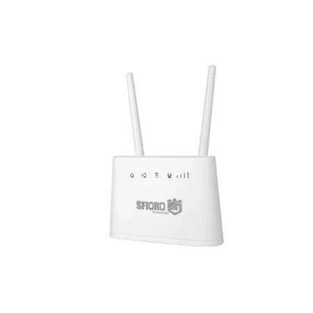 مودم باتری‌دار 4.5G اسفیورد مدل T850