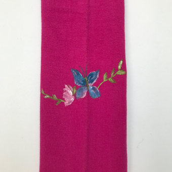 جوراب شلواری صورتی