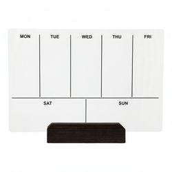 تخته وایتبرد داچوب مدل هفتگی سایز 30x20 سانتیمتر