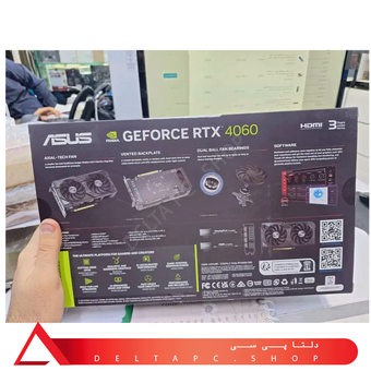 کارت گرافیک RTX 4060 DUAL ASUS با گارانتی