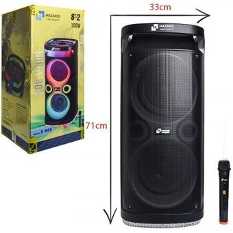 اسپیکر پارتی باکس party box مازارس mazares مدل s606