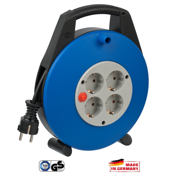 سیم رابط 4  خانه گرد ایستاده کابل 10 متری برند برننشتول مدل واریو لاین Brennenstuhl Vario Line