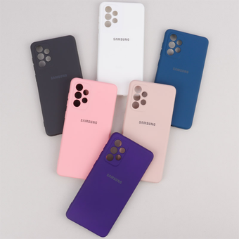 قاب سامسونگ گلکسی آ 73 - Samsung Galaxy A73 مدل محافظ لنزدار سیلیکونی Highcopy