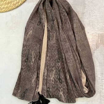 شال برشکا طرح پاپیون بسته بندی 8 عددی