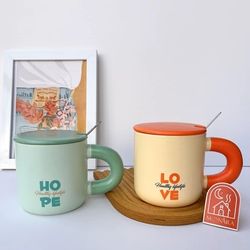 ماگ سرامیکی Hope و Love