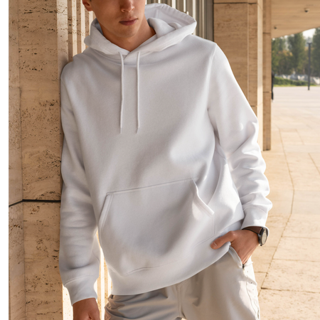 هودی بیسیک لاکرا سفید