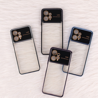 قاب شیائومی ردمی نوت 12  Redmi Note 12 4G مدل  My Case شفاف Lens Aperture محافظ لنزدار