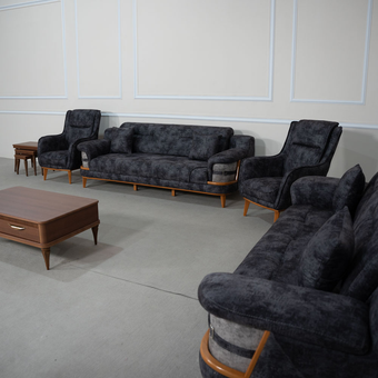 مبل راحتی هشت نفره تختخواب شو مدل لاریسا