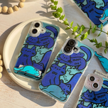 قاب Happy Blue Cat / (کدC1895)